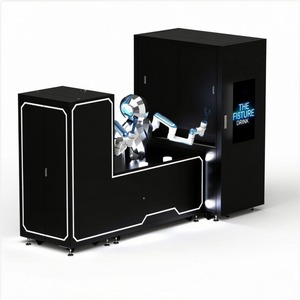 Máquina Expendedora de Café y Helado Robótica de Doble Brazo, Sistema de Venta Inteligente 2 en 1, Dispensador Automático de Espresso y Gelato - Product Image 1