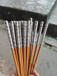 <strong>Chopsticks</strong> 5 Pair Natural Bamboo Japanese <strong>Chopsticks</strong> Reusable <strong>Chopstick</strong> Set with Gift Box and Bags Classic Style Chop Stick - Product Image 6