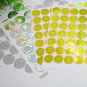 High quality factory price custom design logo printed 3D laser hologram sticker