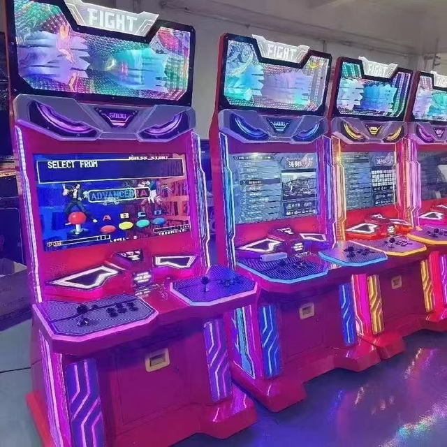 32 Inch HD Screen Arcade Gaming Machine Coin Operated Retro Classic Street Fighters 1 Year Warranty-English Language