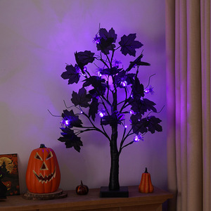 Halloween Party Horror Decoration <strong>Light</strong> Indoor and Outdoor Halloween Event Horror Scene <strong>Light</strong> <strong>Tree</strong> Flower Led - Product Image 4