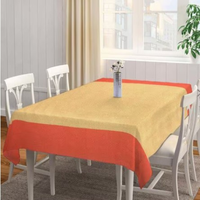 Nappe ovale de luxe en taffetas, brodée à la main, motif floral, imperméable, jetable, pour décoration de mariage et événements festifs