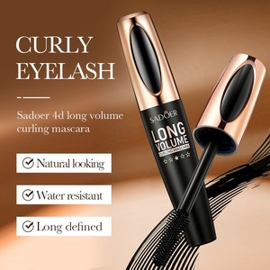 Máscara de Pestañas de Fibra 4D de Larga Duración y Volumen de Marca Privada SADOER, Resistente al Agua, Riza las Pestañas, Extensión de Pestañas, Nuevos Cosméticos - Product Image 2