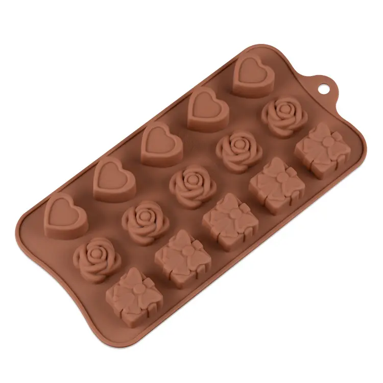Food Grade 3D Zelfgemaakte Chocolade Biscuit Cakevorm Siliconen Mal Bakvormen Keuken Tool