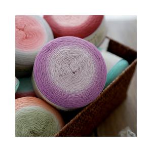 Vente chaude d'usine, fil magique 100% coton, fil fantaisie pour le tricot et le tissage, fil teint pour bébé, pull, écharpe, chapeau - Product Image 4