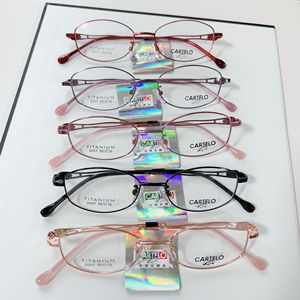 Kính đọc sách gọng đầy đủ bằng hợp kim titan nhỏ dành cho nữ, bán buôn Danyang, có độ cận - Product Image 2