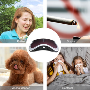 เครื่องฟอกอากาศขนาดเล็กแบบกระซิบไอออนิก, เครื่องฟอกอากาศประสิทธิภาพสูงสำหรับรถยนต์ใช้ในสำนักงานที่บ้าน - Product Image 2