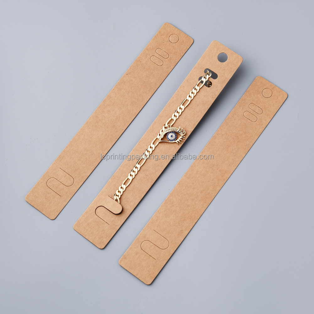 jewelry bracelet display paper holder