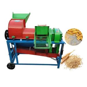 Labor saving family use maize sheller machine single phase diesel engine single fan multipurpose Maize peeling machine