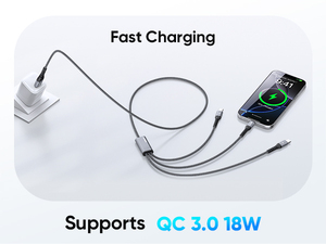 Cable USB Tipo-C de Carga Rápida SUNGUY de 18W, Tipo-A a Tipo-C, Compatible con Automóviles, Longitud Personalizable, Venta al Por Mayor de Fábrica - Product Image 5