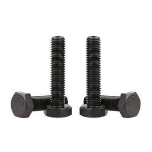 Tornillos y tuercas hexagonales negros Din933 M6 Bouten <span class=keywords><strong>M10</strong></span> Tuerca Y <span class=keywords><strong>Perno</strong></span> Sujetadores M12 M13 Pernos hexagonales 18mm 80mm 8,8 <span class=keywords><strong>Perno</strong></span> de cabeza hexagonal - Product Image 1