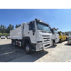 Camion Ribaltabile Diesel Sinotruk Howo Usato a 10 Ruote 6x4 per Ingegneria con Telecamera - Product Image 4