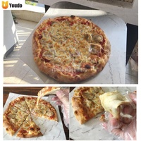 Four à pizza en brique cuite au feu de bois extérieur commercial de haute qualité bon prix équipement de cuisson portable
