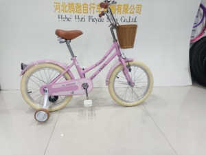 Venta caliente <span class=keywords><strong>de</strong></span> exportación 12/16/18 pulgadas elegante Rosa niñas bicicleta con ruedas <span class=keywords><strong>de</strong></span> entrenamiento <span class=keywords><strong>de</strong></span> campana bicicleta ligera <span class=keywords><strong>de</strong></span> ciudad - Product Image 5