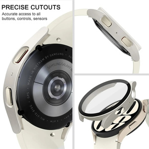 Protector de Pantalla para Reloj Inteligente, Cristal Templado, Funda Protectora Mate para Reloj, Compatible con Samsung <span class=keywords><strong>Galaxy</strong></span> <span class=keywords><strong>Watch</strong></span> 7 6 5 <span class=keywords><strong>4</strong></span>, Accesorios - Product Image 5