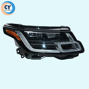 Faros Delanteros LED Matrix Originales para Land Range Rover Autobiography LWB 2018 <span class=keywords><strong>2019</strong></span> 2020-2022 L405, Lámpara de Doble Lente, EE. UU. - Product Image 1