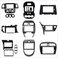 Marco de radio para coche, navegación para CHRYSLER 300C (9 pulgadas), color plata, 2005-2007, productos en oferta