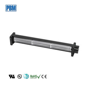 PBM中国エコ24V低騒音クロスフロー暖炉ファンインサート30mmインペラ径ステンレス鋼タンジェンシャルECファンファームOEM - Product Image 4