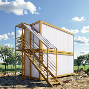 TOPPRE Maison Préfabriquée Conteneur de Luxe Modulaire Jardin Salle de Bureau Détachable Conteneur <span class=keywords><strong>Pas</strong></span> <span class=keywords><strong>Cher</strong></span> 20ft Granny Plat Australien - Product Image 5