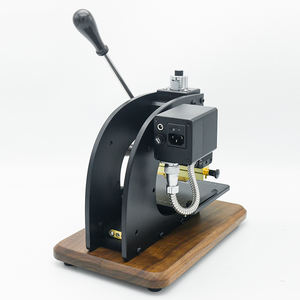 Mesin Emboss Multifungsi Mesin Stamping Manual Kecil untuk DIY Logo Huruf Mesin Hot Foil Stamping untuk Kerajinan Tangan Kulit - Product Image 6