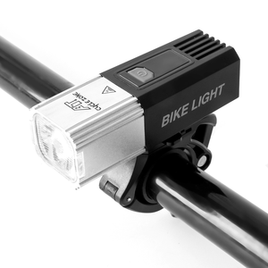 Luz frontal recarregável de bicicleta à <span class=keywords><strong>prova</strong></span> d'água USB luz de advertência LED acessórios para mountain bike - Product Image 1