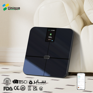 Nhà Máy Trực Tiếp Kỹ Thuật Số Thông Minh Có Trọng Lượng Quy Mô Biểu Tượng Tùy Chỉnh Phòng Tắm Cơ Thể Chất Béo Trọng Lượng Máy Màn Hình LCD Pin Powered 180Kg - Product Image 1