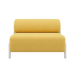 طقم أريكة مكتب عصري بتصميم نورديك منحني من قماش صوف الحمل، مقعد واحد إلى ثلاثة مقاعد، صديق للبيئة، للاستخدام في غرفة المعيشة والشقق والفنادق - Product Image 3