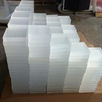 Feuille acrylique décorative 20 mm 30 mm 40 mm d'épaisseur, feuille de plexiglas PMMA