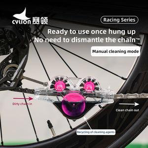 Nettoyeur de brosse de chaîne de grenouille de vélo sans laveuse à main VTT vélo de <span class=keywords><strong>route</strong></span> outils universels de <span class=keywords><strong>nettoyage</strong></span> et d'entretien - Product Image 5