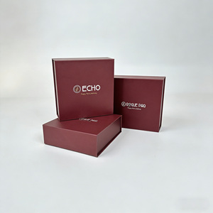 Luxury Custom Logo Black Magnetic Gift <b>Paper</b> Box Recyclable Folding Hard Rigid Packaging Boxes With Magnet Lid - Product Image 4