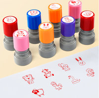 Timbre auto-encreur à motif différent coloré écologique personnalisé personnalisé