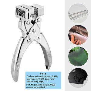 LISI亜鉛合金製シルバーヘビーデューティー飛行機型穴あけパンチ、紙工芸、バッジ、<span class=keywords><strong>ID</strong></span>カード、PVCカード、模型用1穴（LSTP30） - Product Image 6