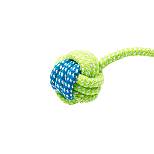Durable pequeño mediano grande perro cachorro masticar juguete <span class=keywords><strong>de</strong></span> goma sostenible dentición juego interactivo cuerda <span class=keywords><strong>de</strong></span> algodón juguete ecológico para mascotas - Product Image 5
