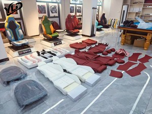 Coprisedili di Alta Qualità YLD per <span class=keywords><strong>Infiniti</strong></span>, Sostituzione Sedili con Pelle Nappa Rossa - Product Image 1