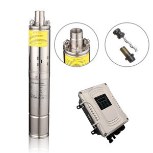 Dc 72v submersível poço profundo bomba de 150 metros de 1100w de energia solar bomba de água solar - Product Image 3