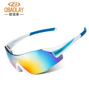 Lunettes de cyclisme sans monture OBAOLAY, verres en polycarbonate, protection UV, monture TR90, pour hommes, sports de plein air - Product Image 2