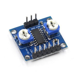 Carte d'amplificateur numérique PAM8406 24x23mm stéréo 5Wx2 avec potentiomètre de volume - Product Image 2