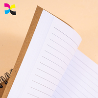 Cuaderno Kraft Personalizado Barato para Prácticas, Cuaderno Espiral