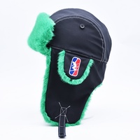 Venta al por mayor cálido ruso trampero invierno sombrero personalizado Ushanka piel sintética trampero sombreros a prueba de viento esquí gorra de caza