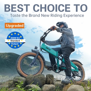 Bicicleta Eléctrica Plegable Onyx T2, Disponible en Almacenes de la UE/EE. UU./Reino Unido, 20 Pulgadas, 48V13AH, 250W, Bicicleta Eléctrica de Montaña con Neumáticos Gruesos - Product Image 3