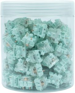 Interrupteurs de clavier mécaniques <span class=keywords><strong>GATERON</strong></span> Jelly Series, linéaires, tactiles, silencieux, RGB LED, 5 broches, pré-lubrifiés en usine, entièrement en POM, pour clavier mécanique MX - Product Image 3