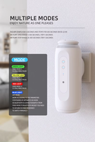 Diffuseur d'arômes pour la maison avec contrôle Wi-Fi, machine à parfum électrique, design en plastique écologique, garantie 1 an pour les hôtels