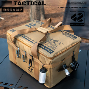 Outdoor 30L 3mm IPX-5 Tactical <strong>Waterproof</strong> Storage Bag <strong>Set</strong> for Camping Picnic Climbing Anti-Collision Gas Tank Tableware Storage - Product Image 5