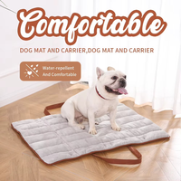 Sac de transport portable pour animaux de compagnie, imperméable et antistatique, pour les voyages et comme lit pour chien