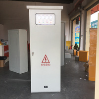 Boîtier de distribution en acier personnalisé, indice de protection IP54, tableau électrique 400V pour chantier, ferme, utilisation extérieure, projet d'éclairage