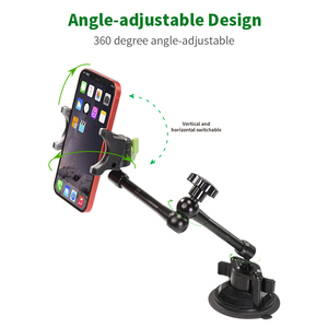 Soporte de teléfono con ventosa de brazo mágico ajustable estilo Vlog portátil para coche para vehículo para Iphone, para Samsung, para <span class=keywords><strong>Huawei</strong></span> - Product Image 4