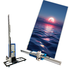 Imprimante jet d'encre 3D automatique à double tête pour murs et sols, <span class=keywords><strong>solution</strong></span> publicitaire pour grands terrains de stationnement - Product Image 1