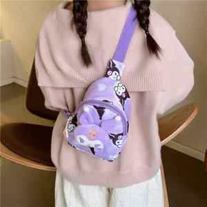 Bolso Bandolera Infantil de Nylon con Diseño de Anime, para Niños y Niñas, Estilo Casual, Otoño 2025 - Product Image 4