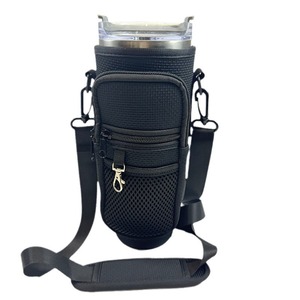 Autumn Winter New Cloth Modern and Simple Portable Diagonal Span Car Handle Cup Protective Cover - Product Image 5