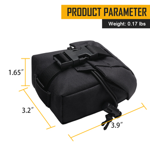 IDOGEAR 500D Nylon Single Frag Grenade Pouch MOLLE Compatible con autodefensa Supply Frag Pouch para cinturón - Product Image 3